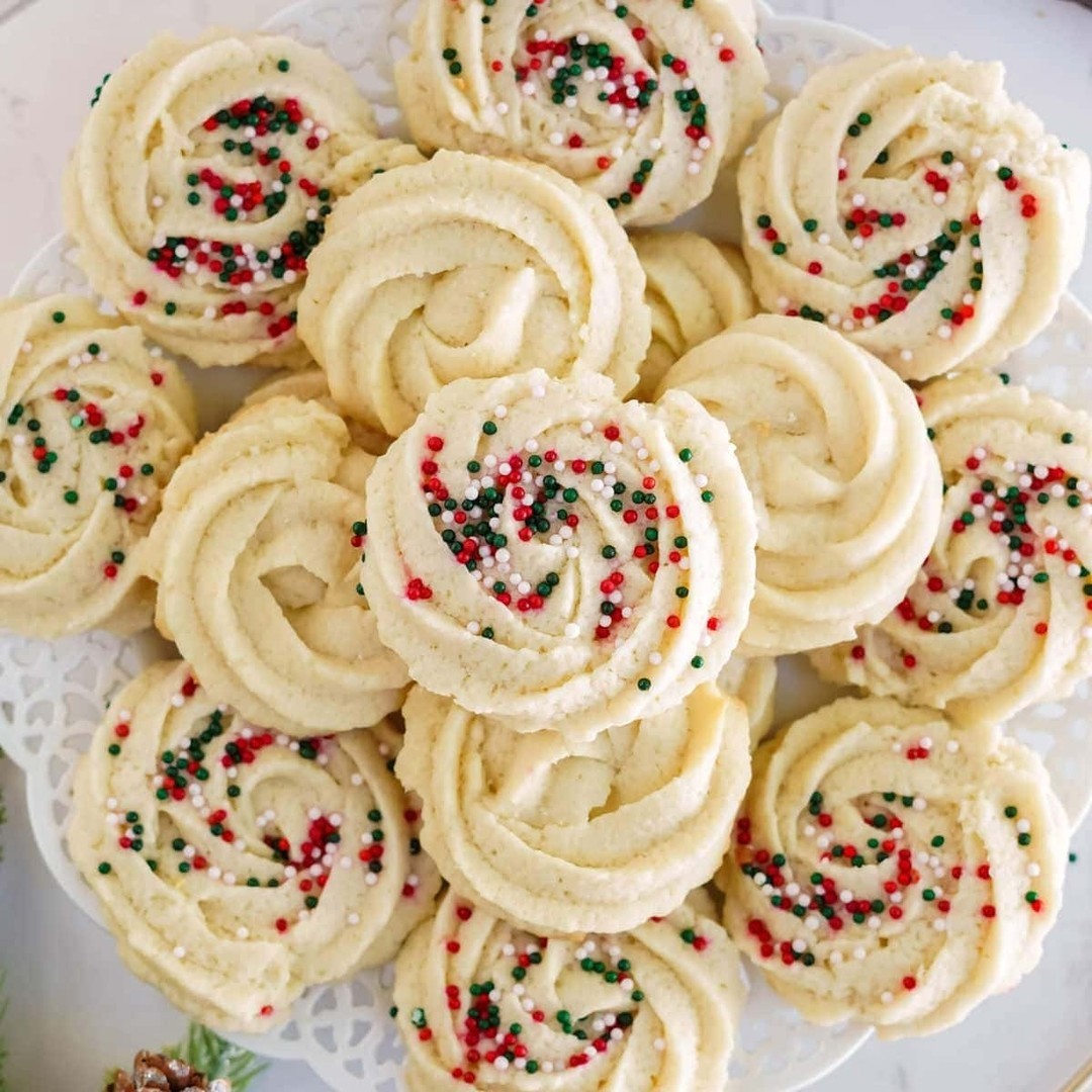 Easy Homemade Christmas Butter Cookies