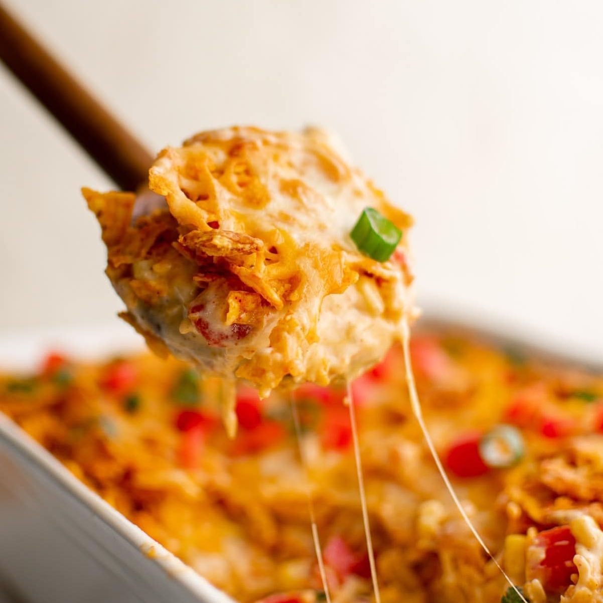 Creamy Cheesy Dorito Chicken Casserole