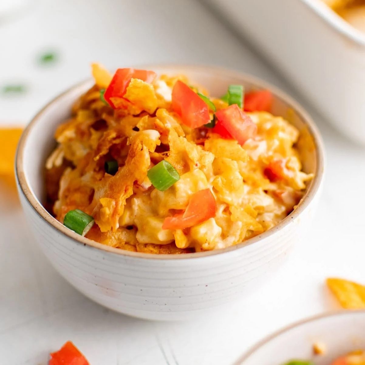 Creamy Cheesy Dorito Chicken Casserole