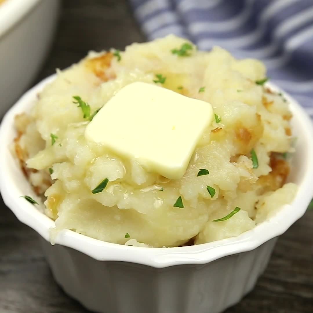 Fluffy Creamy Make-Ahead Mashed Potatoes