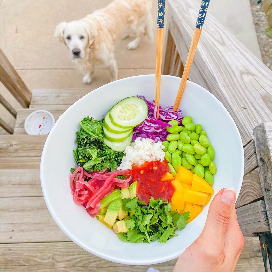 Mango Avocado Buddha Bowl