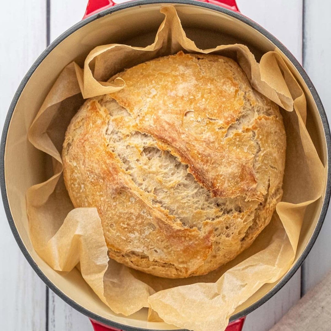 Quick Sourdough Bread with Instant Yeast