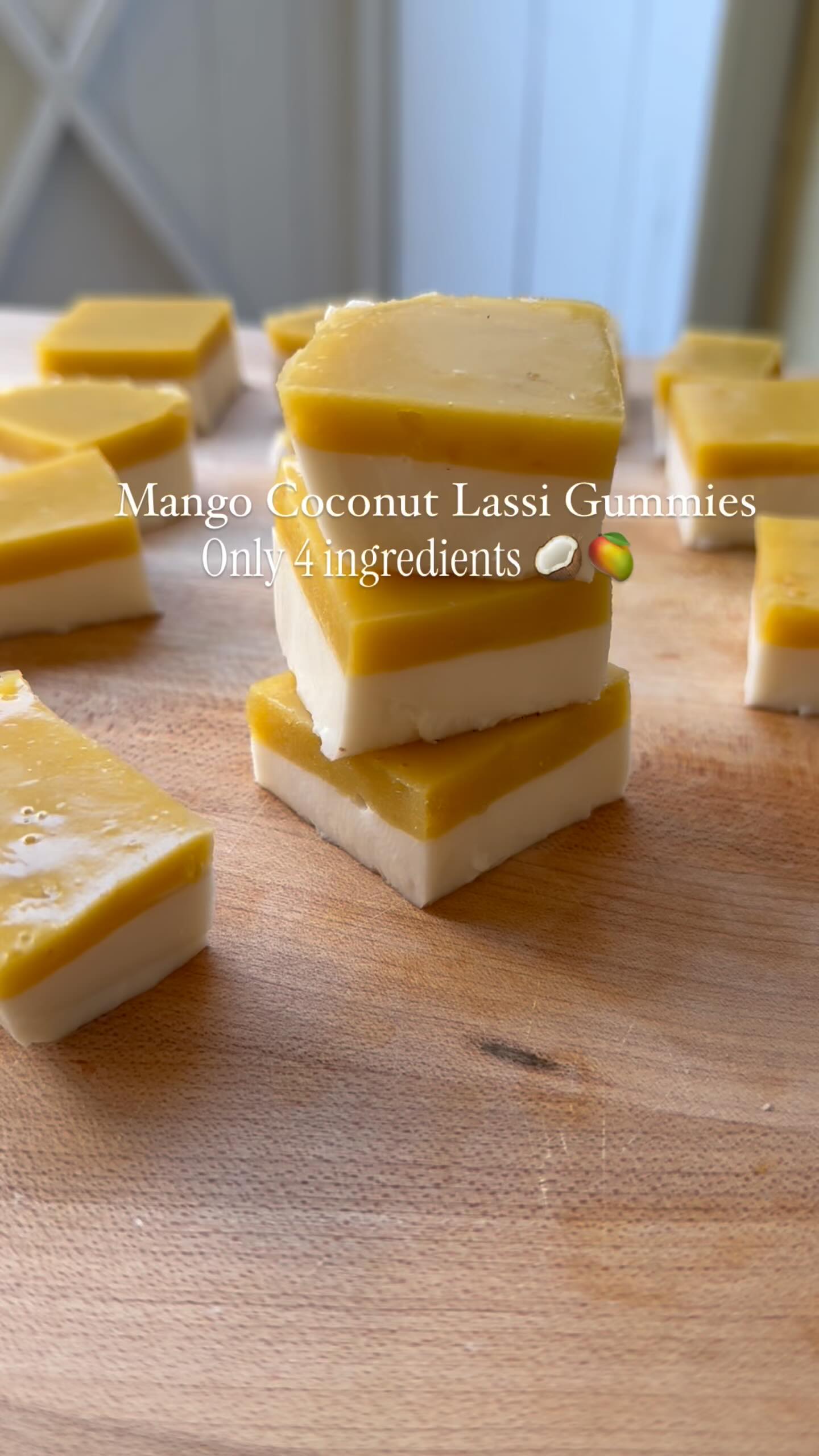Mango Coconut Lassi Gummies
