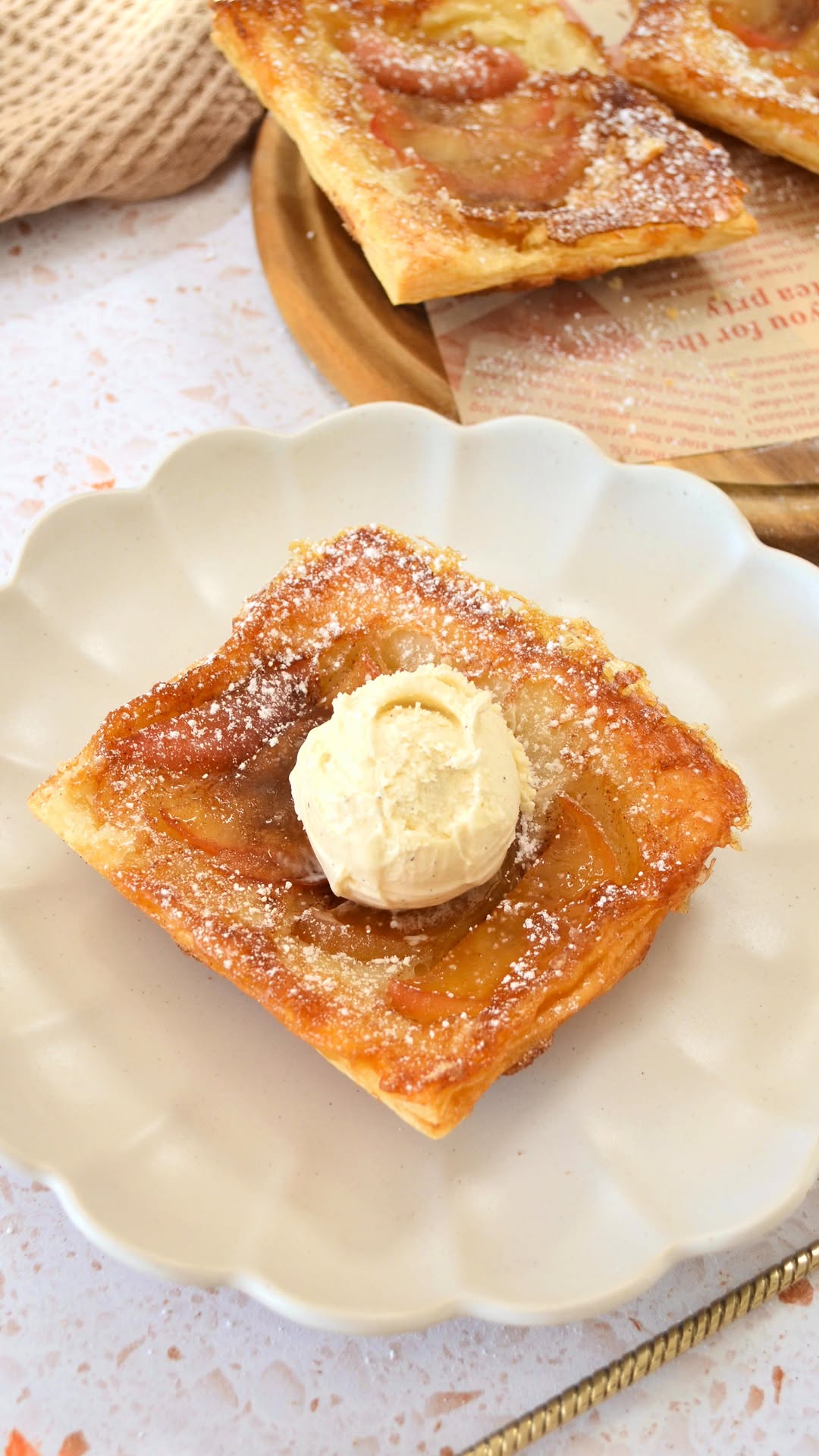 Upside-Down Apple Pastries with Maple and Cinnamon