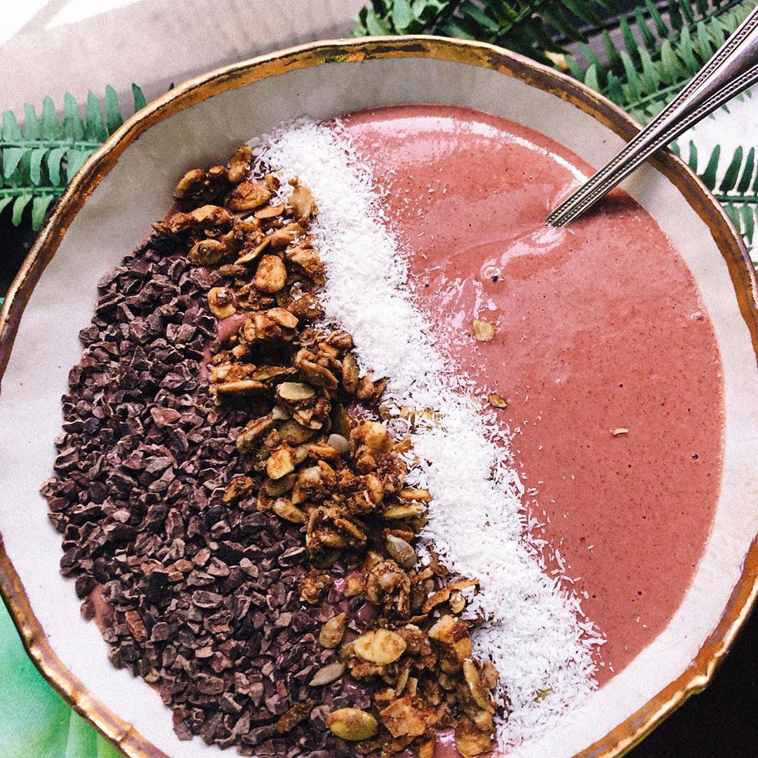 Strawberry Shortcake Smoothie Bowl