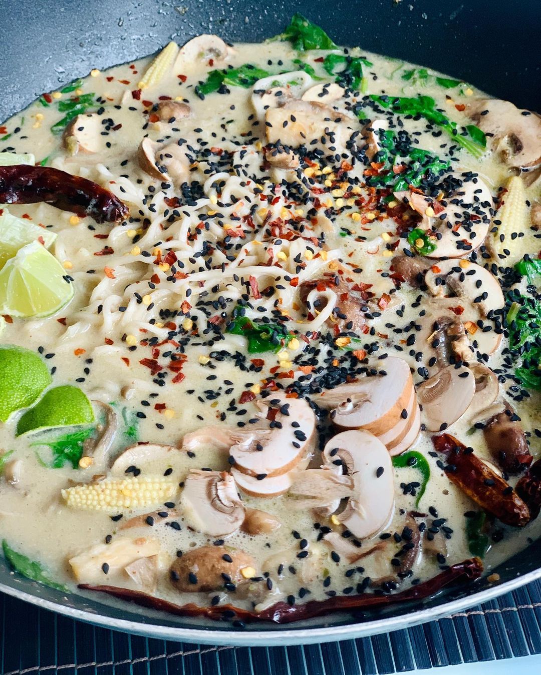 Vegan Thai Spicy Peanut Ramen