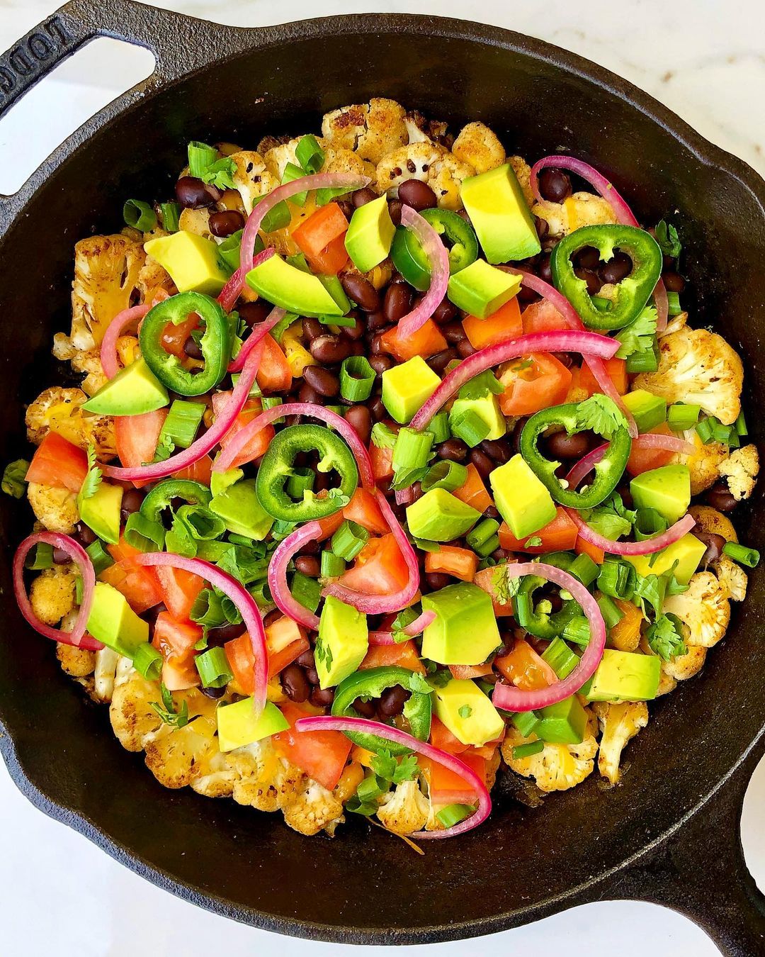 Easy Loaded Cauliflower Snack for Game Day