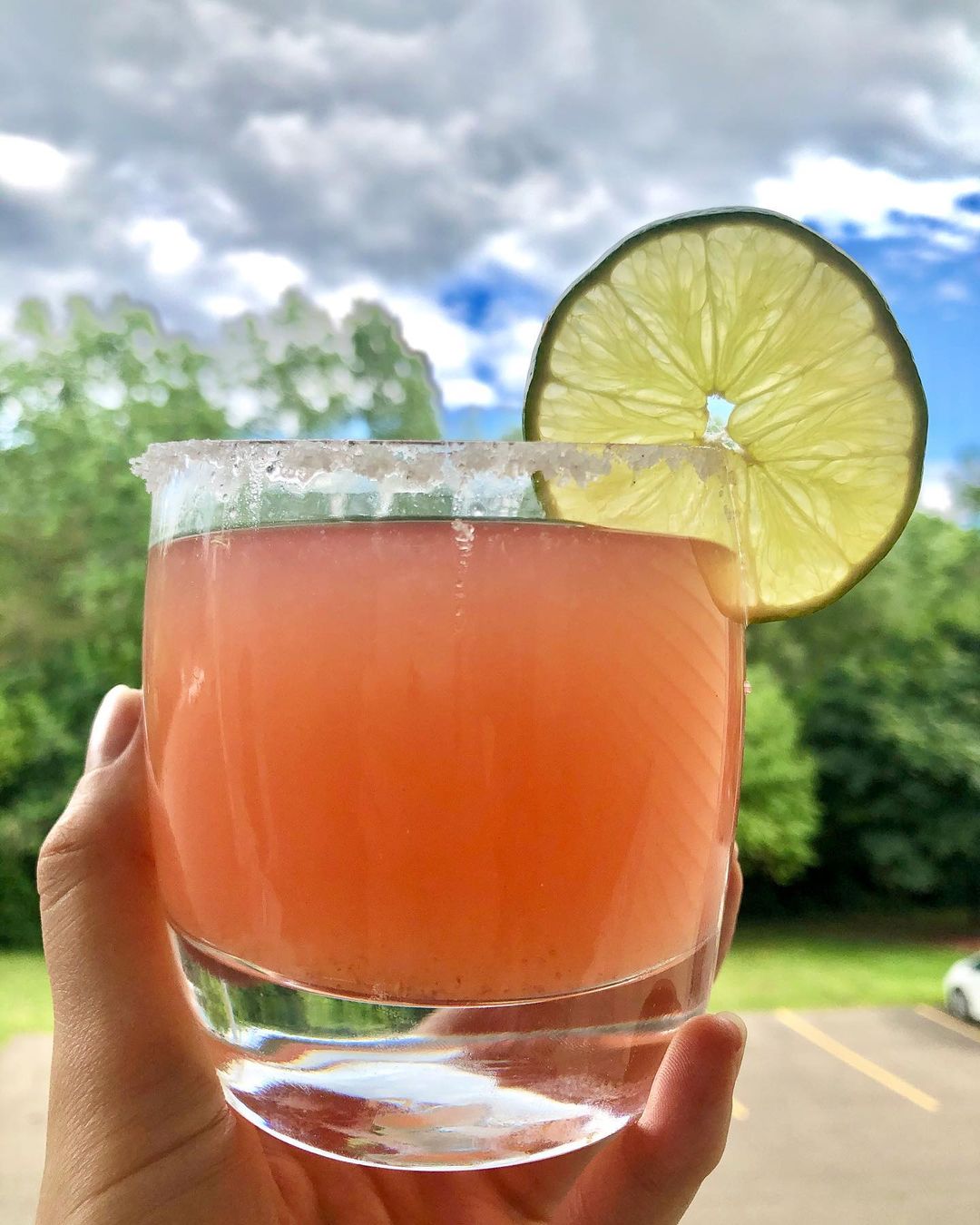 Grapefruit Tequila Paloma Cocktail