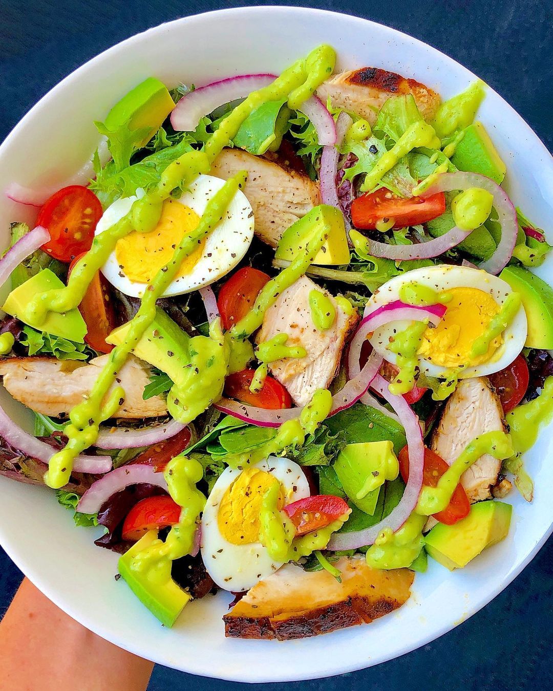 Green Goddess Cobb Salad