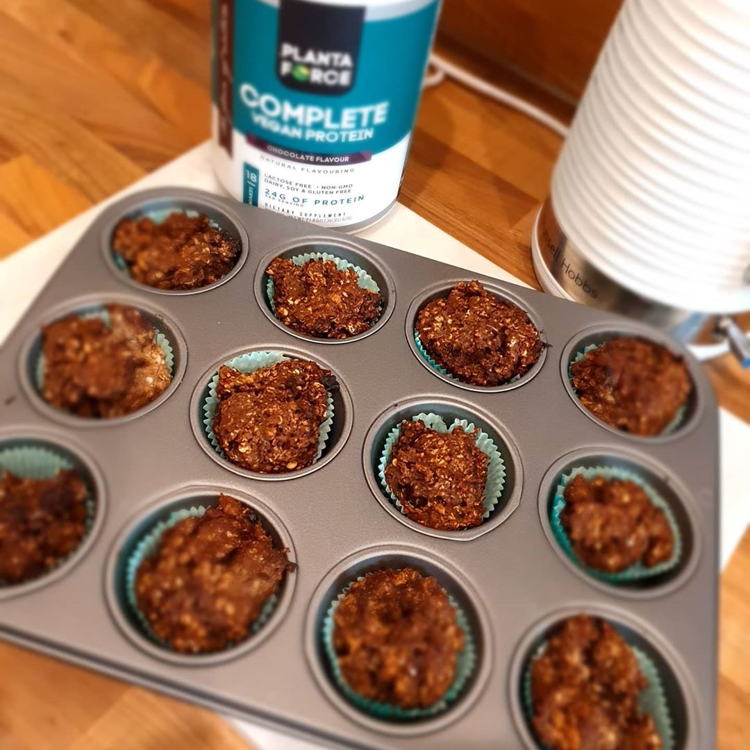 Delicious Double Chocolate Muffins with Oats