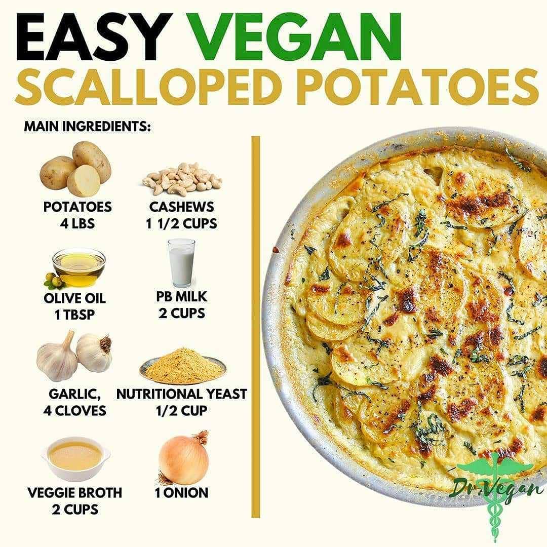 Homemade Vegan Scalloped Potatoes