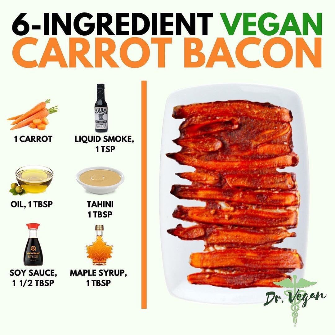 6-Ingredient Vegan Carrot Bacon