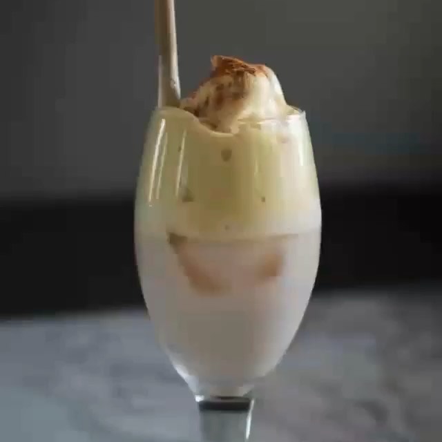 Turmeric-Infused Whipped Latte