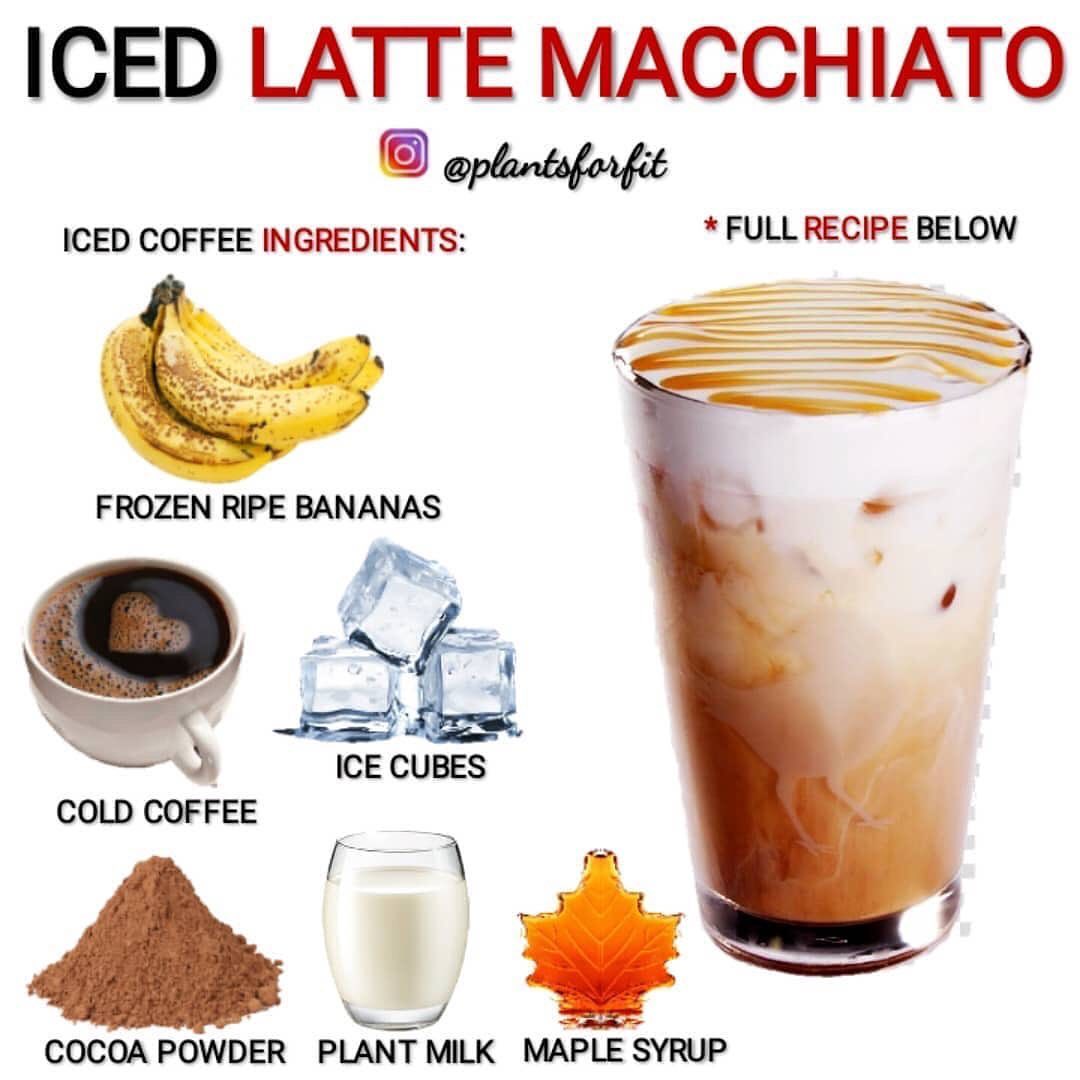 Vegan Iced Latte Macchiato