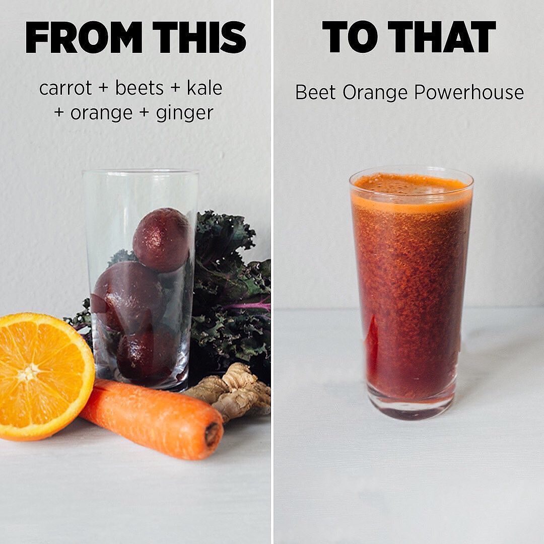 Fresh Vegetable and Fruit Juice Blends