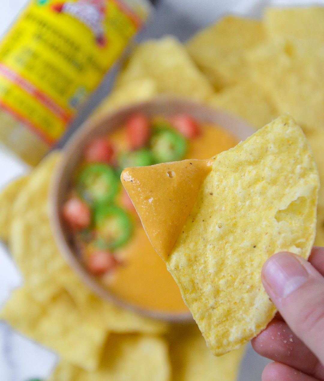 Vegan Queso Dip with Nutritional Yeast