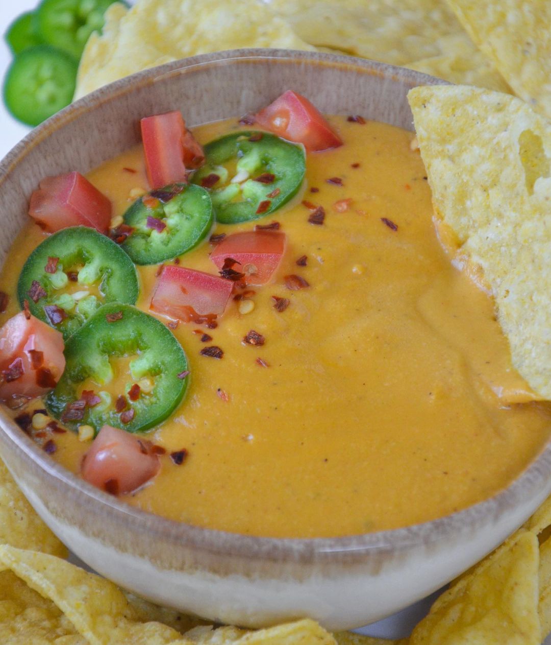 Vegan Queso Dip with Nutritional Yeast