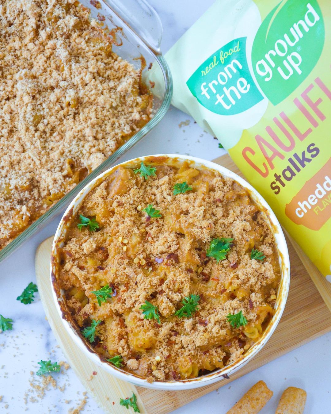 Vegan Gluten-Free Baked Mac and Cheese