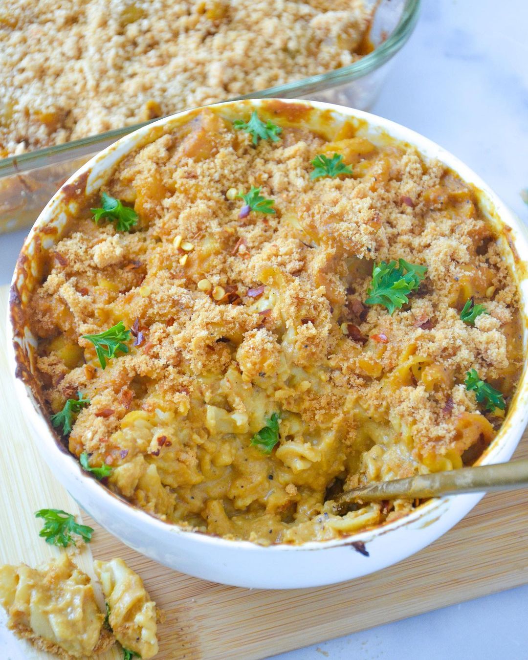 Vegan Gluten-Free Baked Mac and Cheese