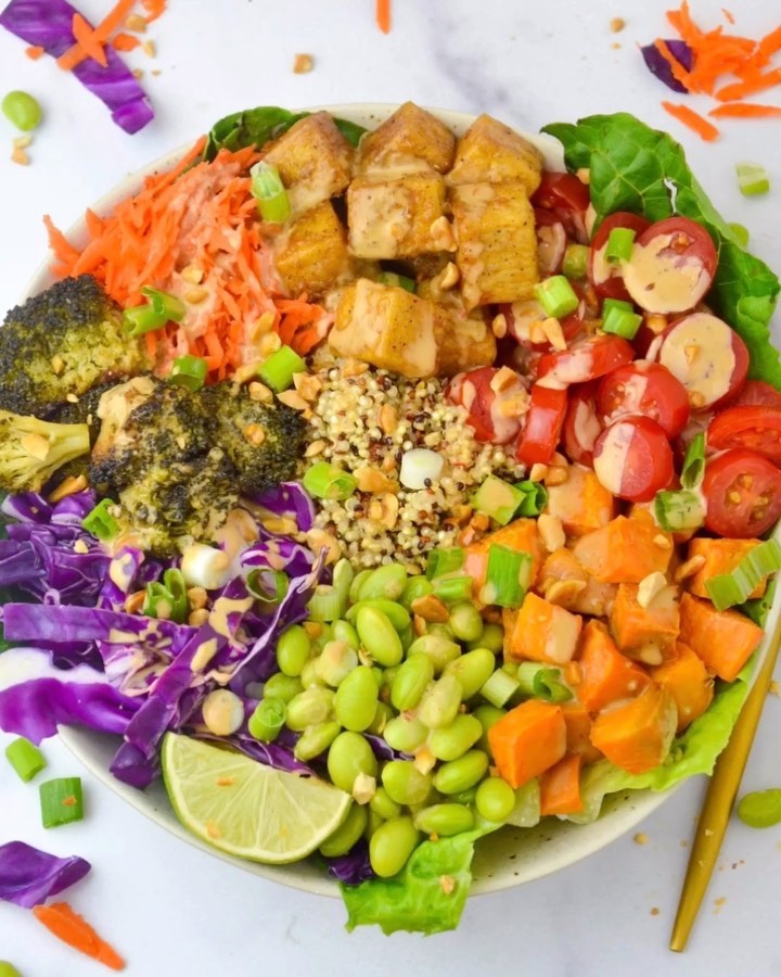 Thai Peanut Buddha Bowl
