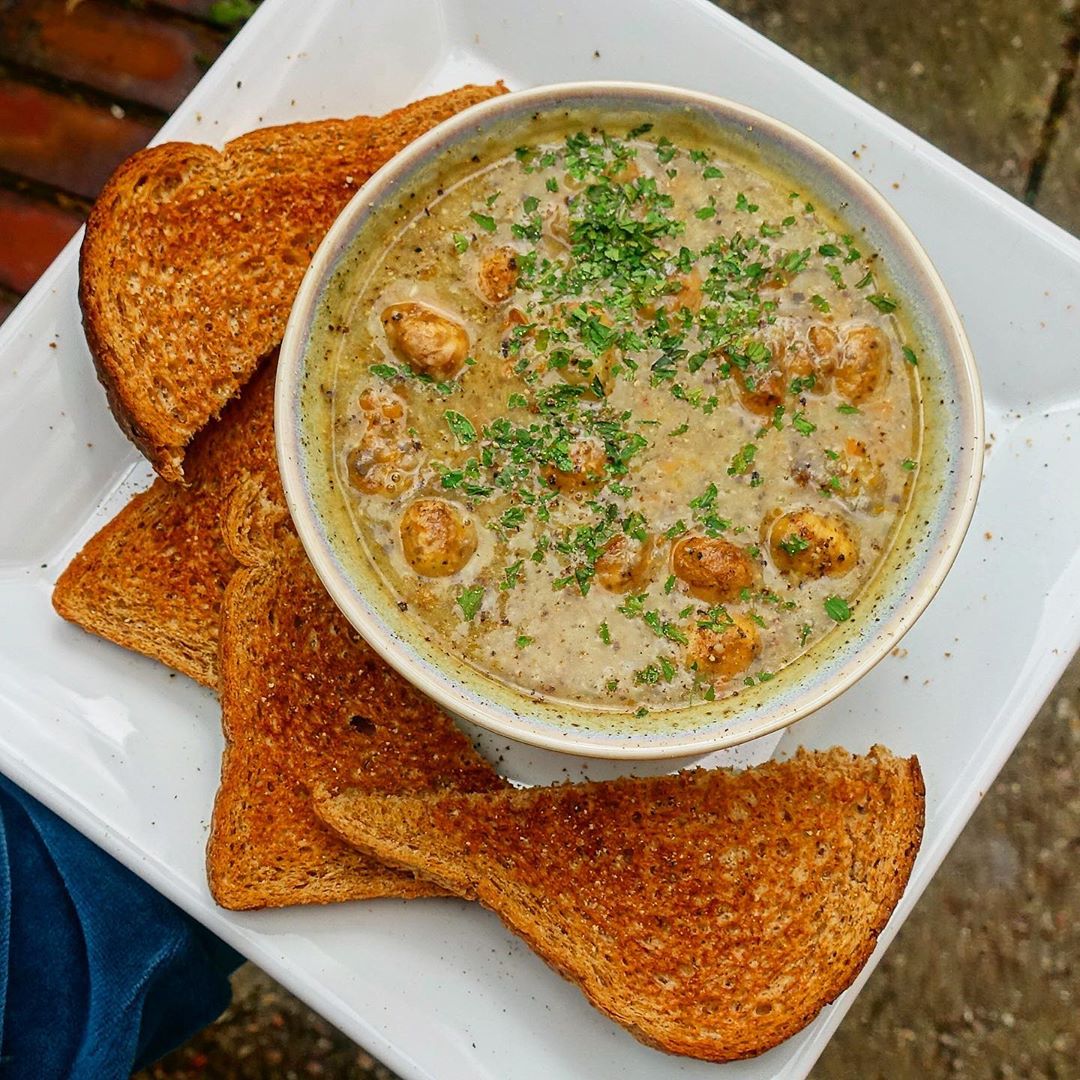 Creamy Mushroom and Potato Soup