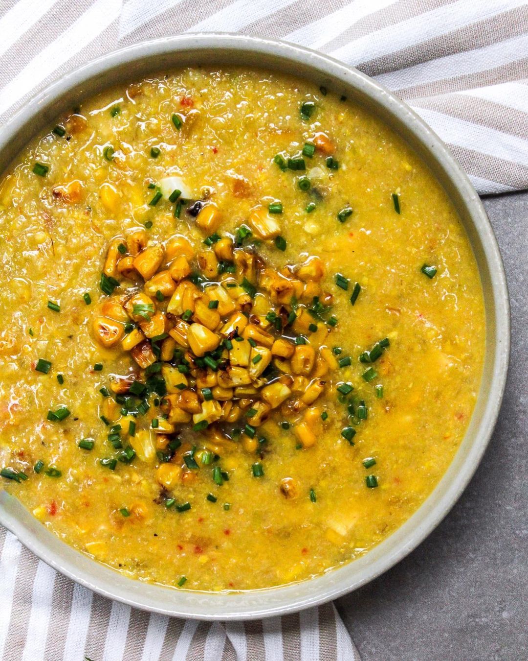Delightful Warming Spicy Corn Chowder