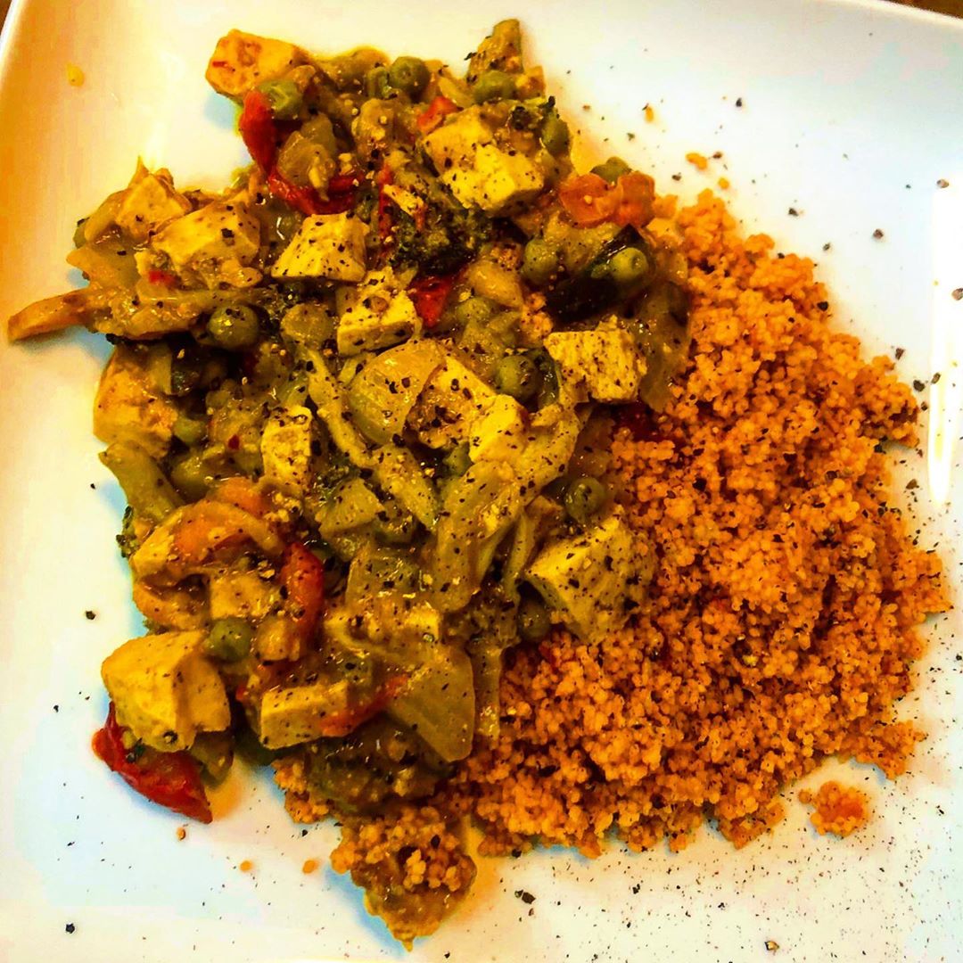 Thai Tofu Curry with Vegetables