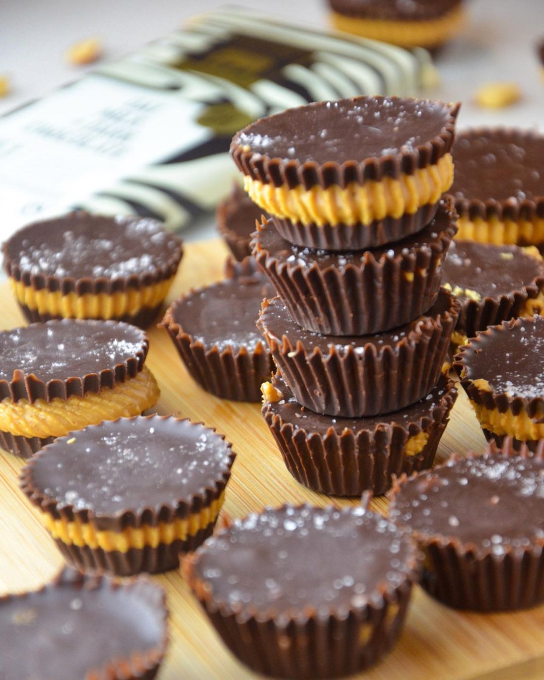 Vegan Peanut Butter Cups with Oat Milk Chocolate