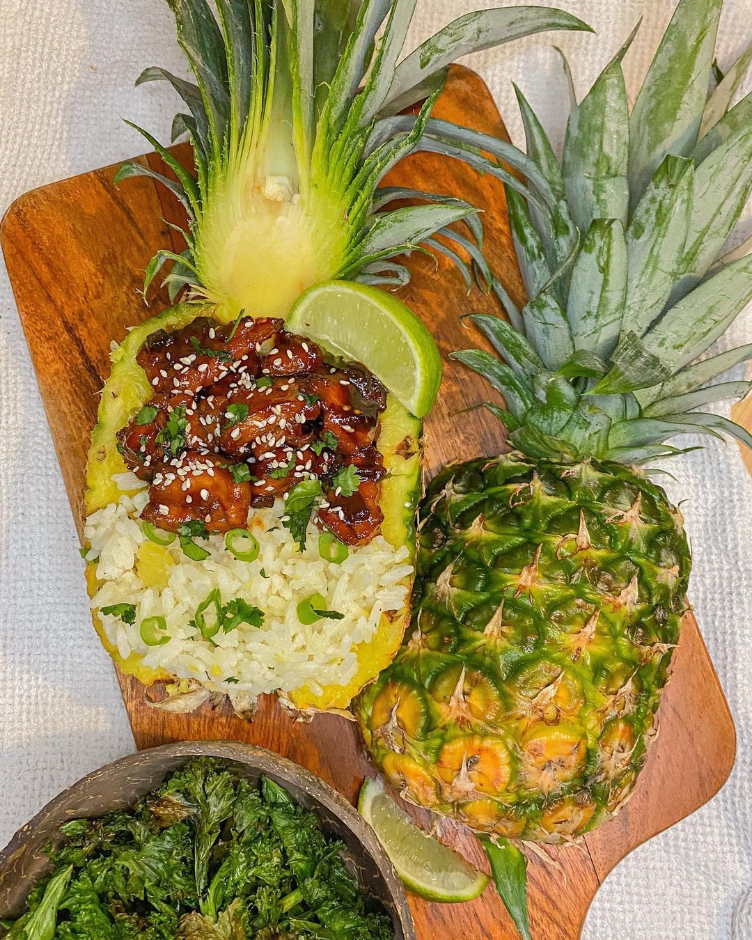 Teriyaki Chicken and Pineapple Rice