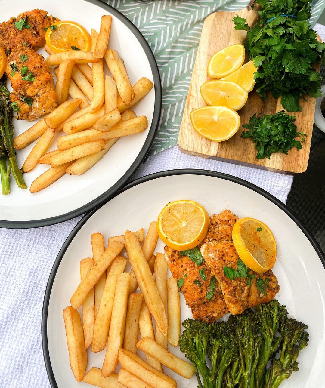 Baked Cajun Garlic Cod