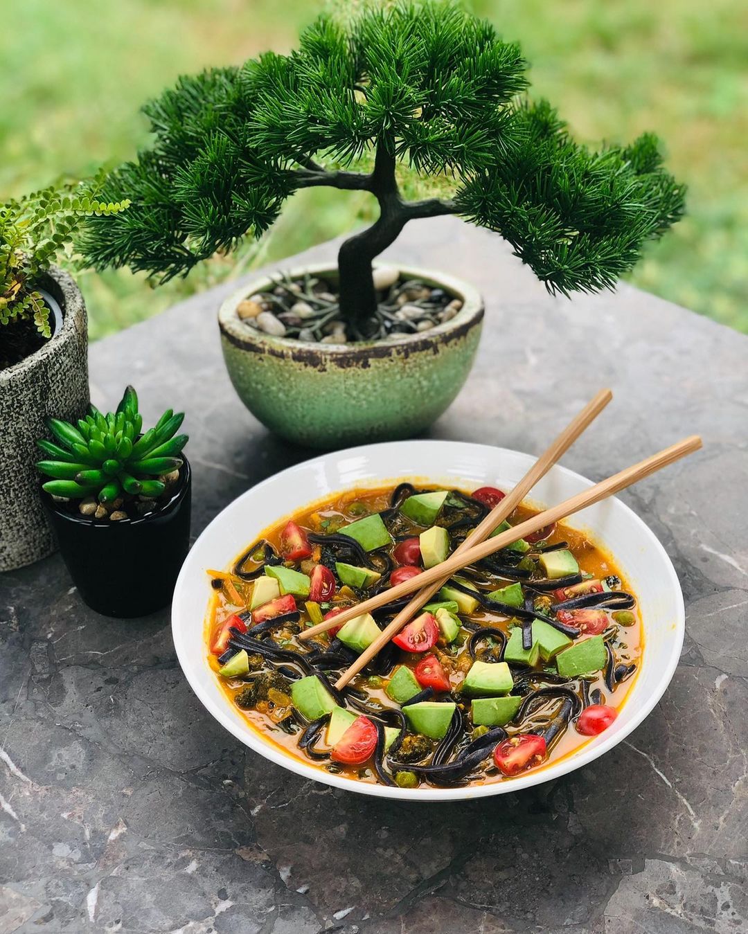 Curry Vegetable Noodle Soup