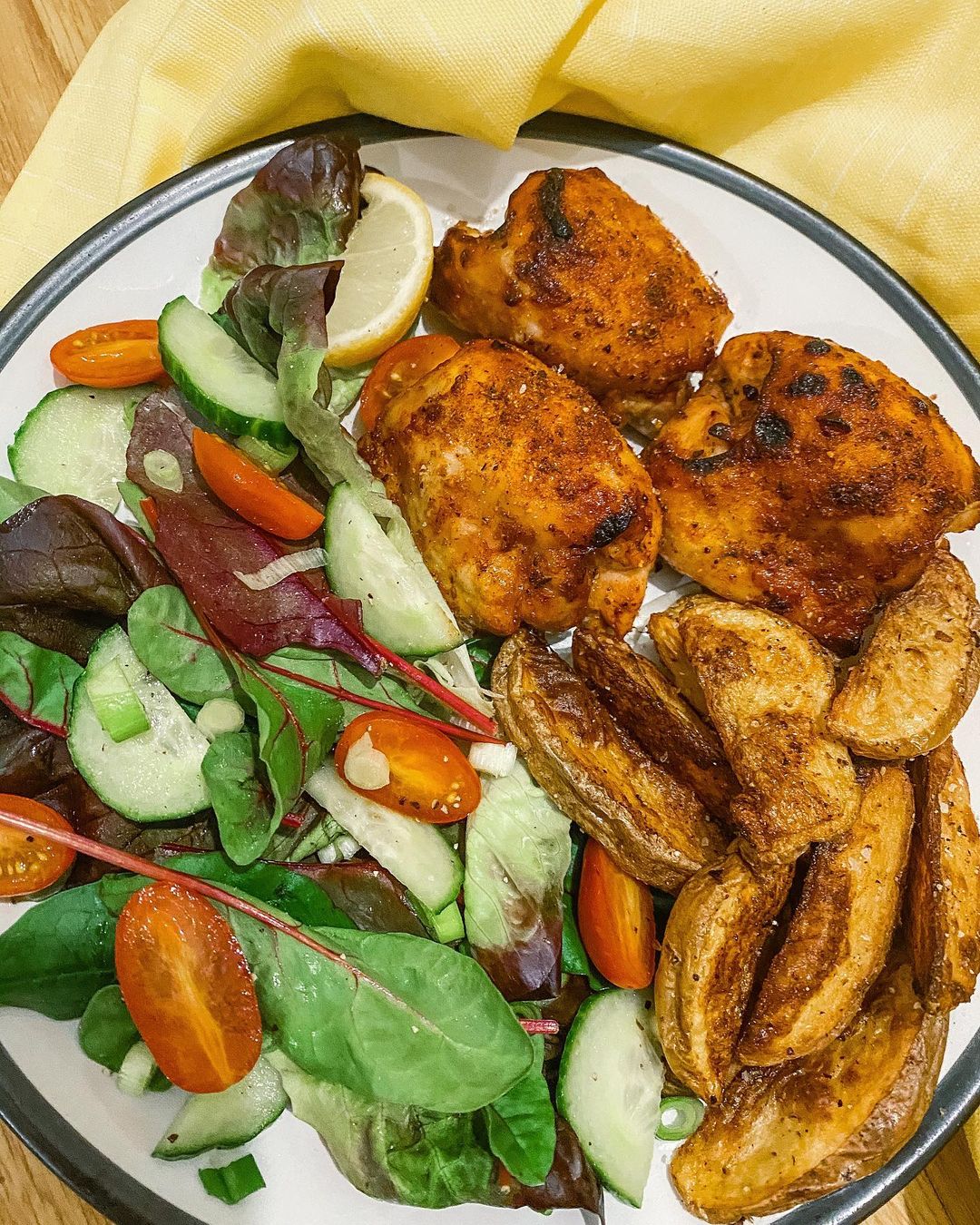Cajun and Honey BBQ Chicken