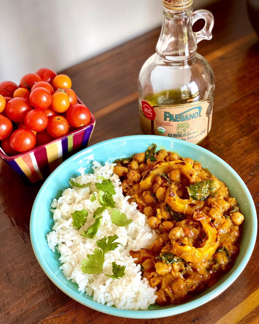 Vegan Delicata Squash and Yam Curry