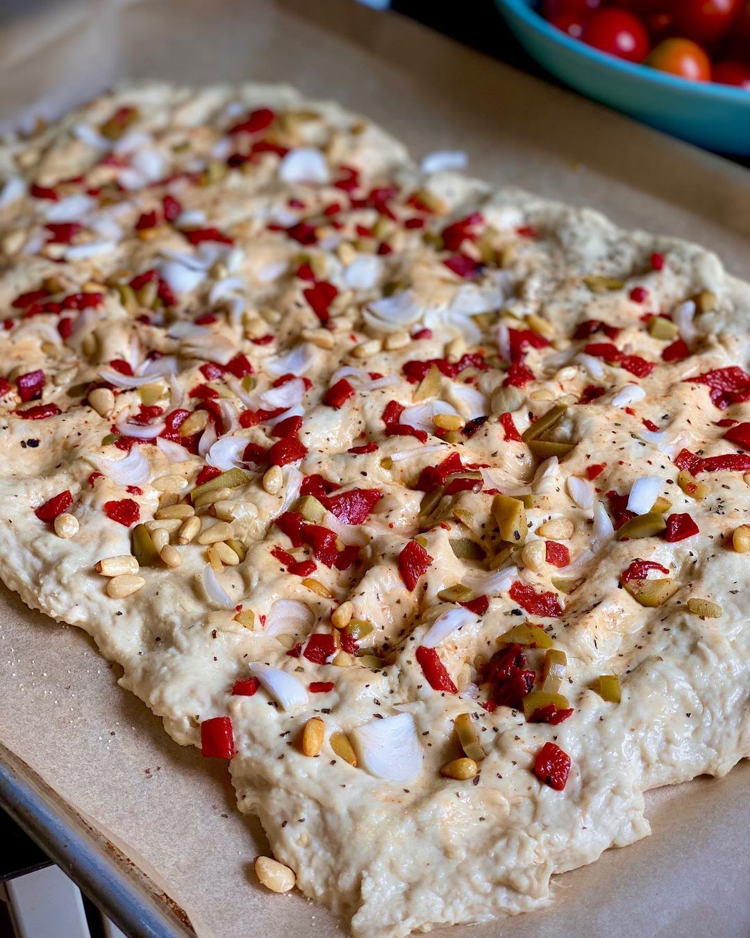 Easy Homemade Focaccia Bread with Creative Toppings