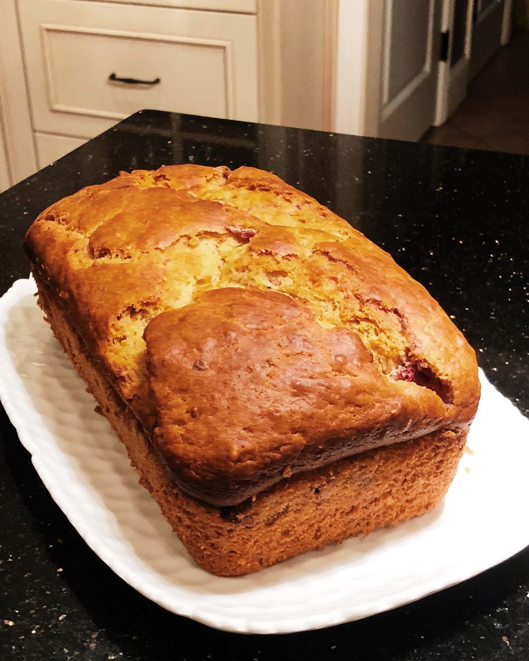 Lemon Raspberry Yogurt Whole Wheat Loaf