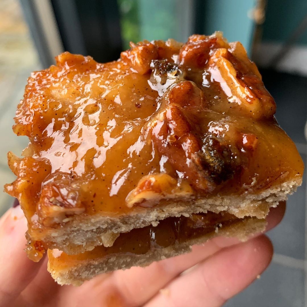 Simple Maple Pecan Bars