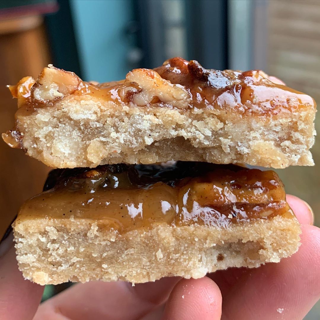 Simple Maple Pecan Bars