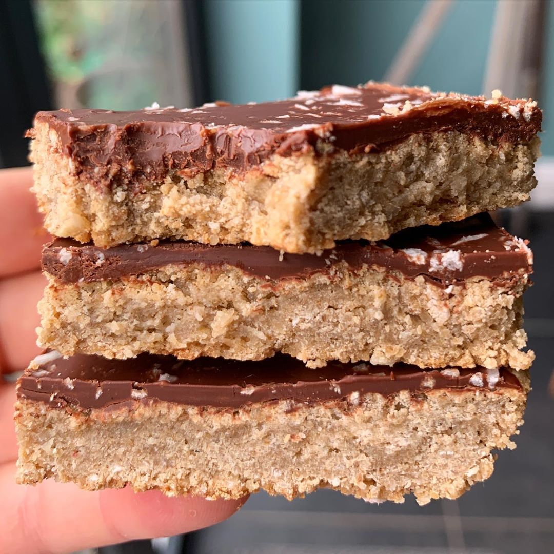 Vegan Bounty Bars with Coconut Protein