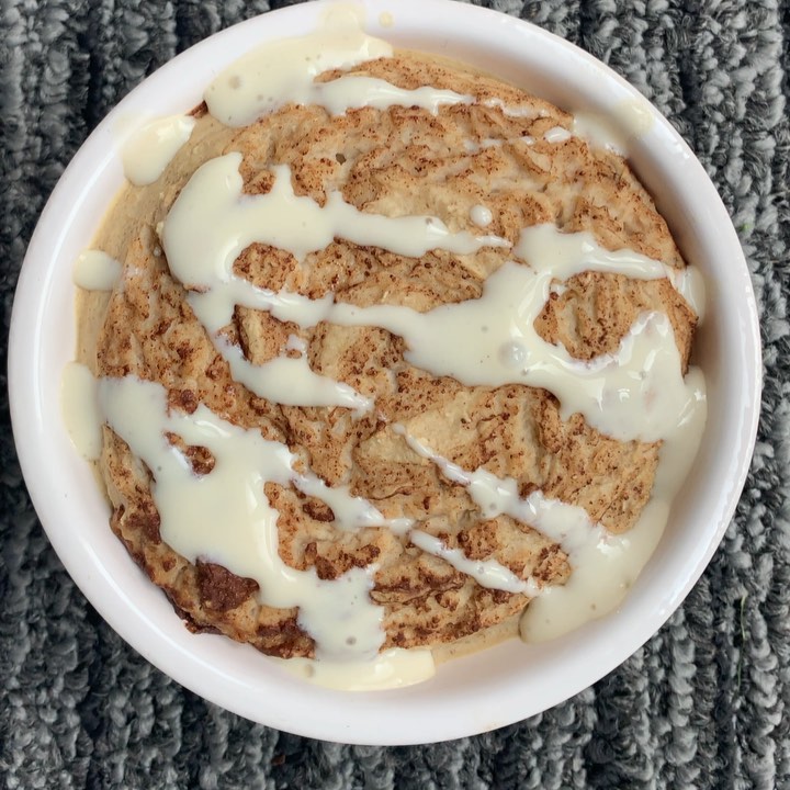 Cinnamon Roll Baked Oats