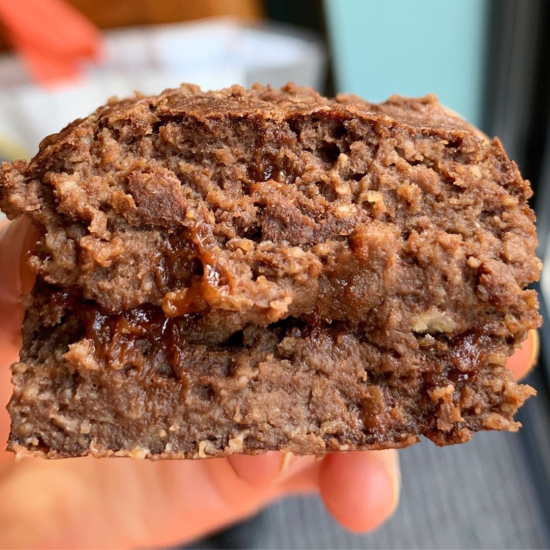 Vegan Gooey Chocolate Hazelnut Protein Brownies