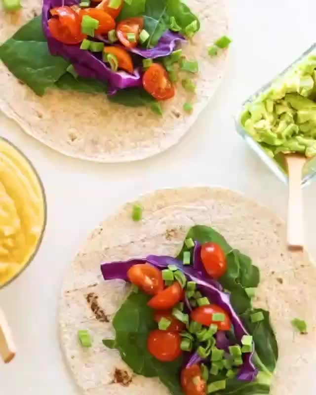 Sweet Potato Fries Tacos