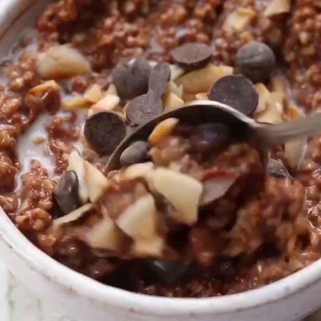 Chocolate Coconut Steel Cut Oats