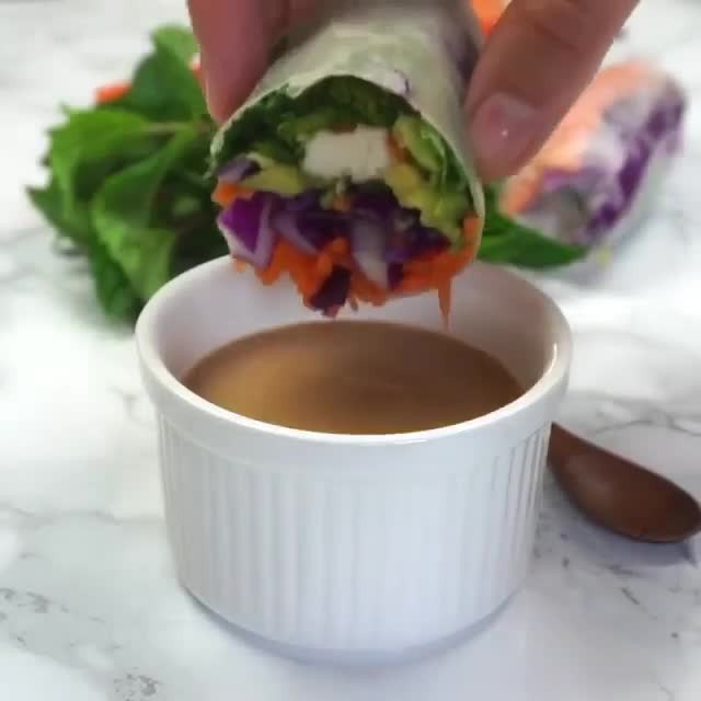 Rainbow Summer Rolls