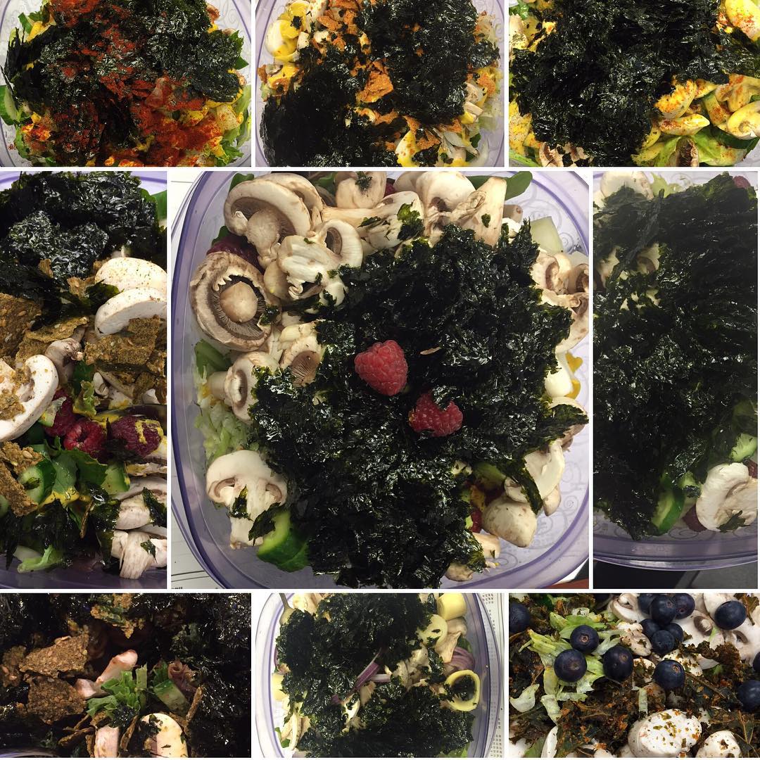 Easy Raw Vegan Salad Variations