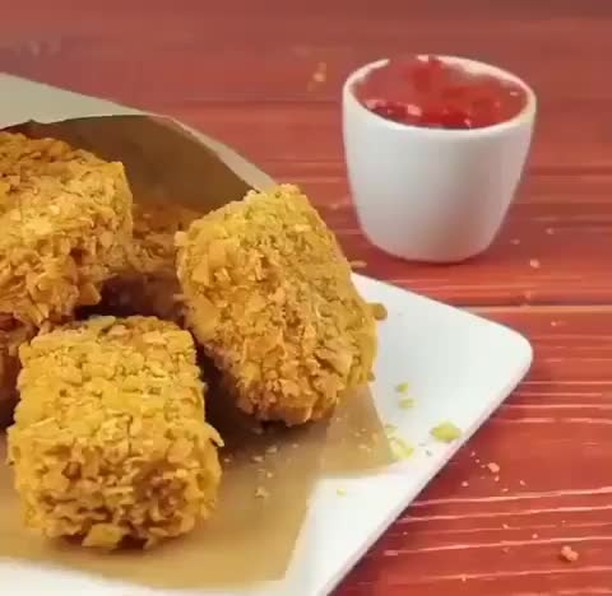 Crispy Baked Vegan Tofu Nuggets