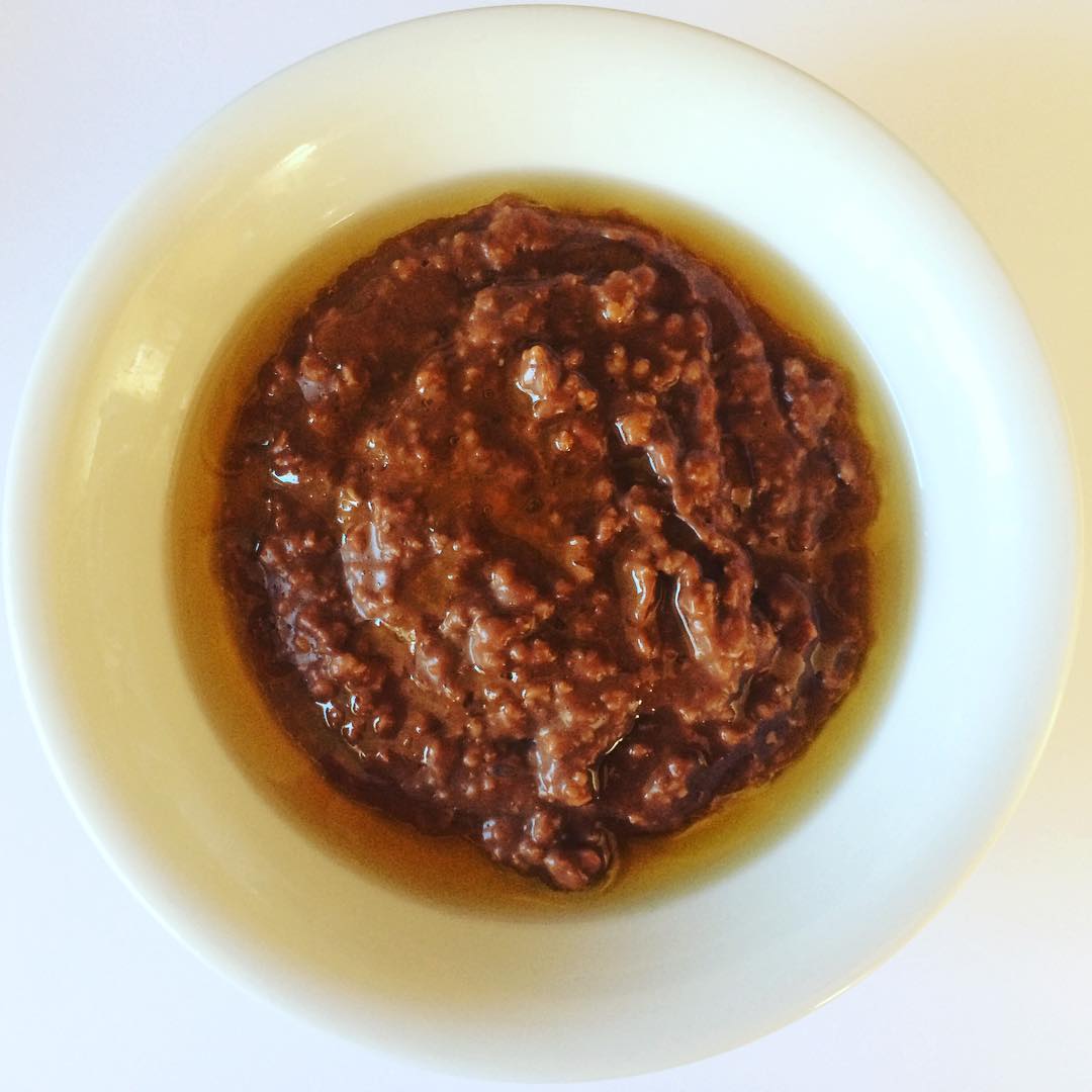 Vegan Chocolate Oat Porridge