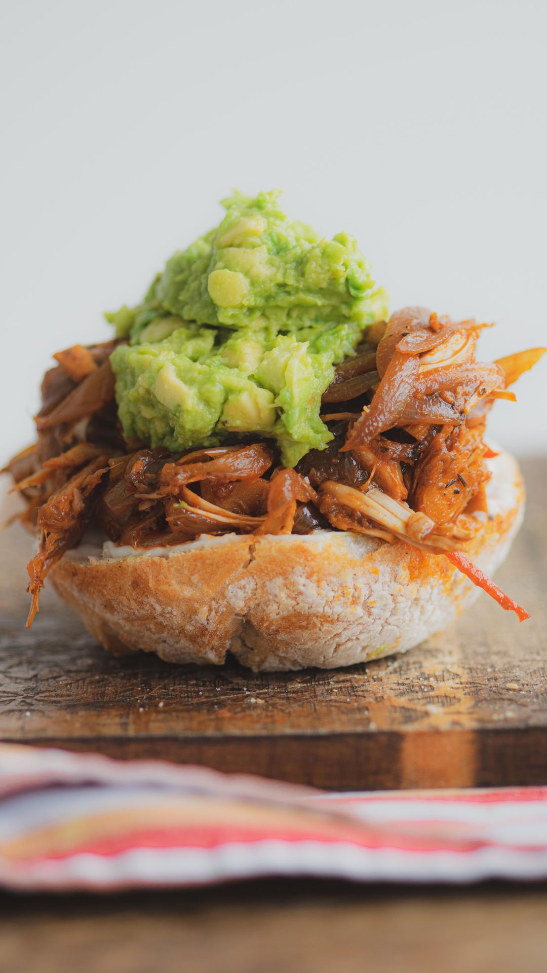 Vegan Pulled Jackfruit with Balsamic Onions