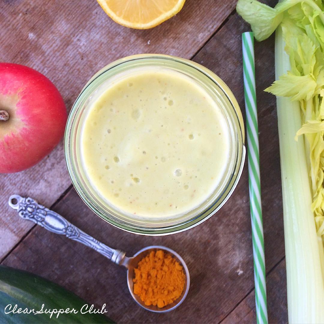 Cleansing and Boosting Turmeric Smoothie