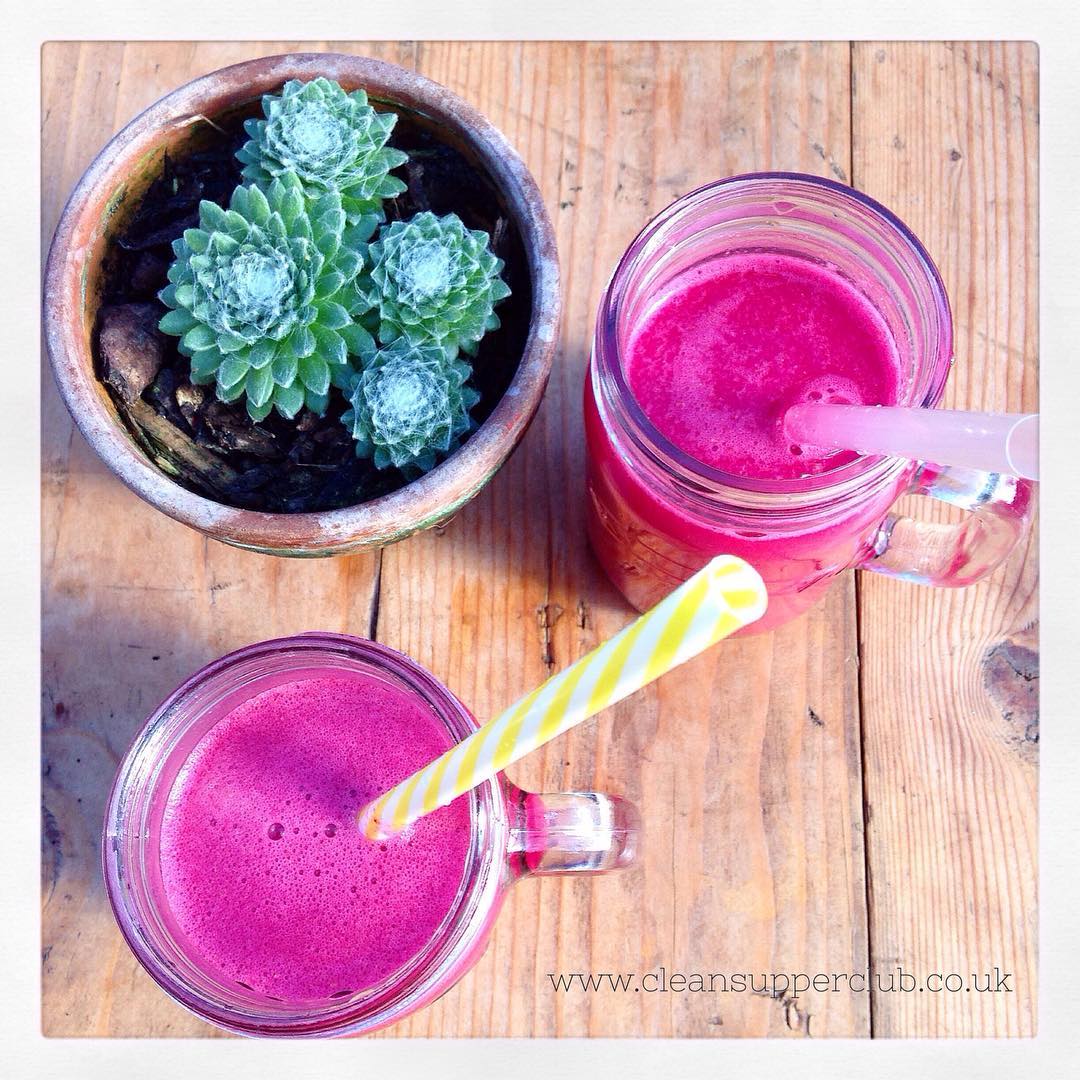 Beetroot and Strawberry Smoothie