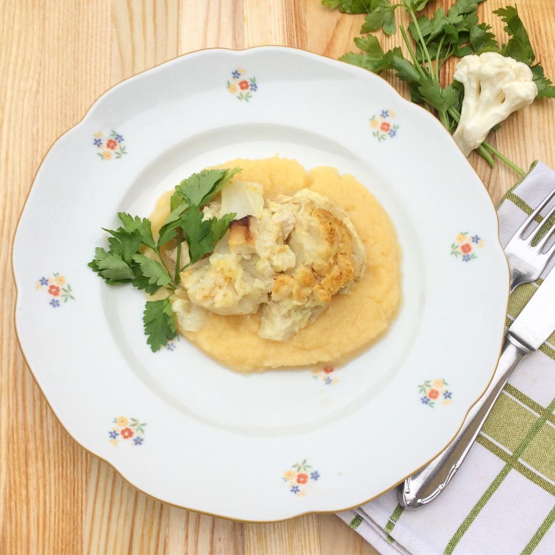 Cauliflower with Swede Puree